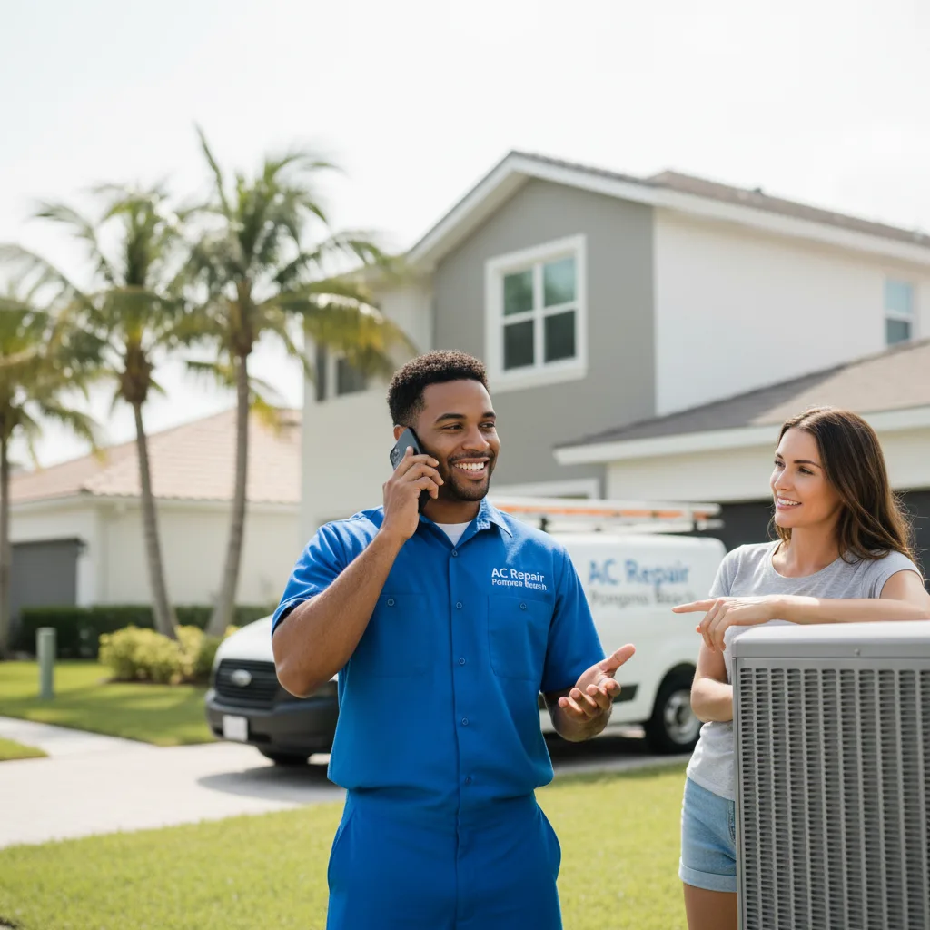 AC Repair Pompano Beach customer support in Cobbs Creek